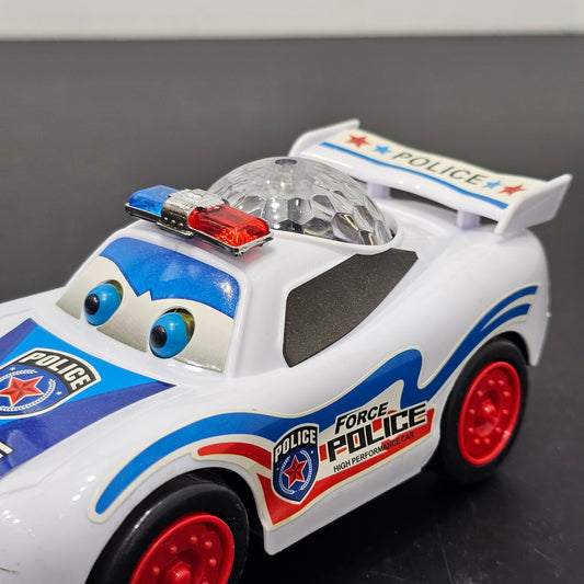 Musical Police Car Toy with Lights & Siren Sounds | Bacha Toys