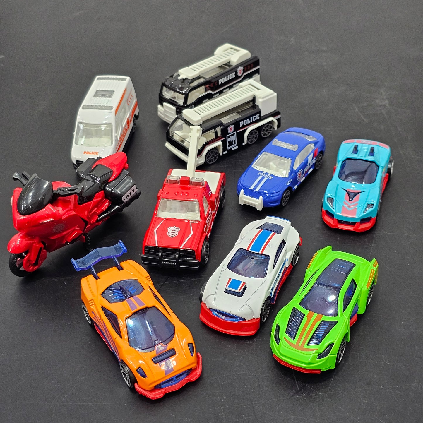 Alloy Model Die-Cast Car Series – 10 Pcs Set | Premium Metal Toy Cars for Kids | Bacha Toys