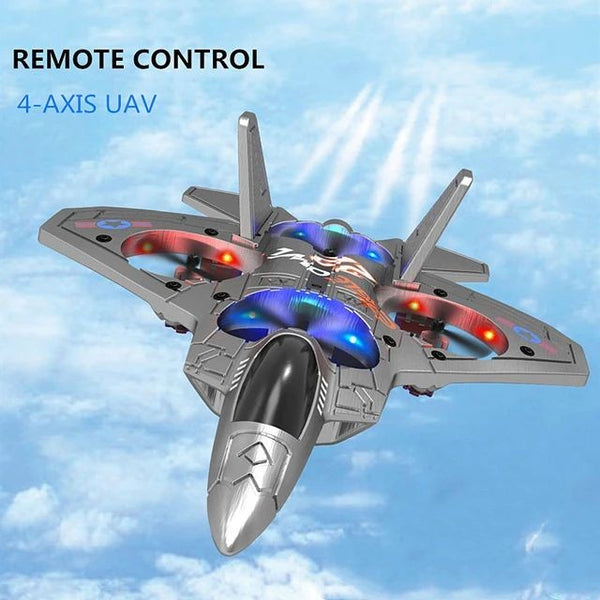 Fighter Drone Remote Control 2.4GHz β Crash Proof & Easy Flying | Bacha Toys