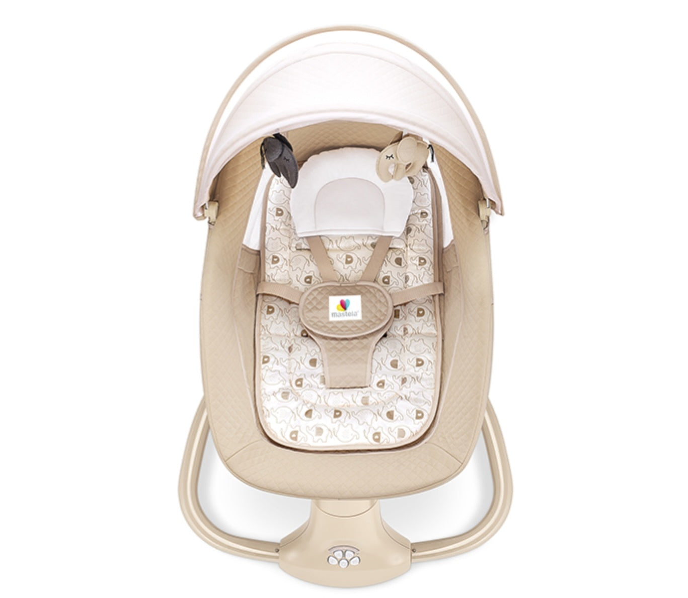 3-in-1 Deluxe Multi-Functional Bassinet – Smart Swing, Cozy Seat & Soothing Cradle | Bacha Toys