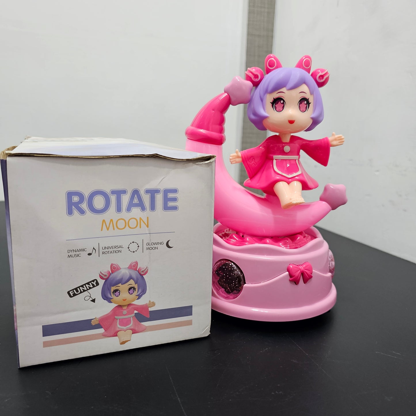 Moon Rotate Doll with Lighting & Music | Bacha Toys