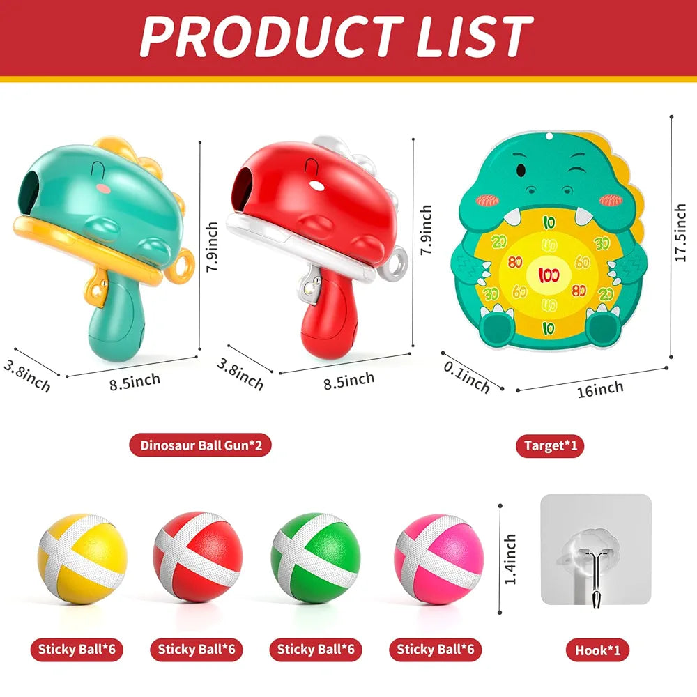 Dinosaur Dart Board Game Set for Kids | Bacha Toys