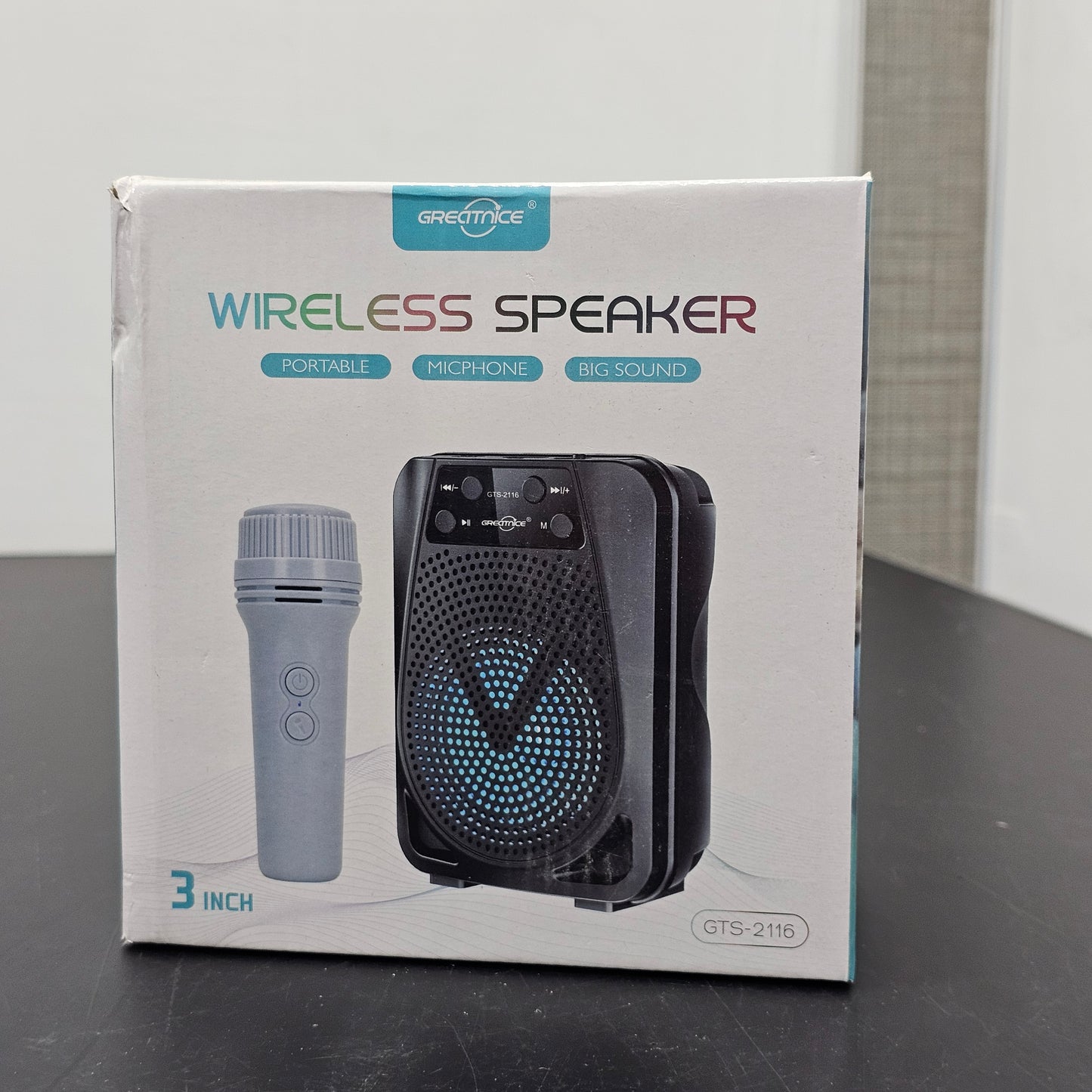 Wireless Speaker with LED Lighting – Portable Music Fun for Kids | Bacha Toys