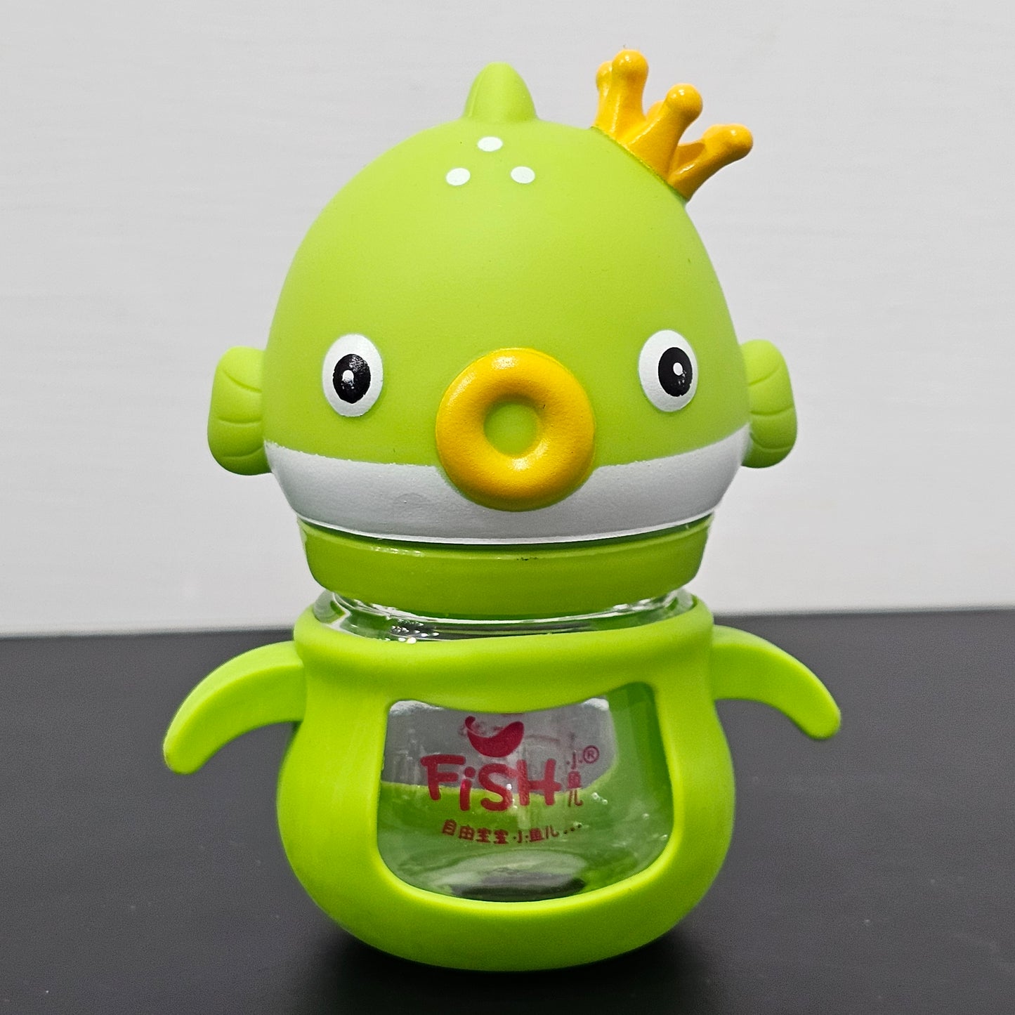 Baby Glass Feeder Green 60ml – Safe, Compact & Comfortable | Bacha Toys
