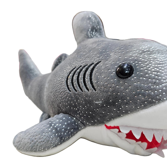 Baby Shark Plush Toy – Gray Colour 25cm | Bacha Toys