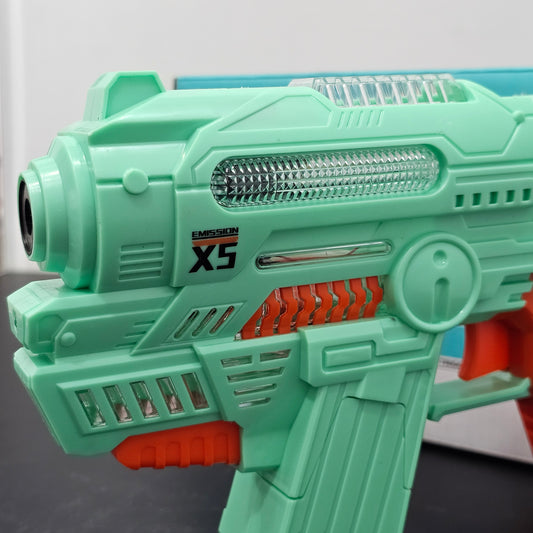 Sound & Light Bubble Gun – Battery Operated with Bubble Liquid Packs | Bacha Toys