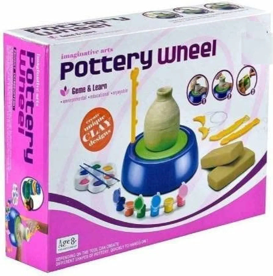 Pottery Wheel Game – Learn & Play with Creative Clay Fun - Bacha Toys