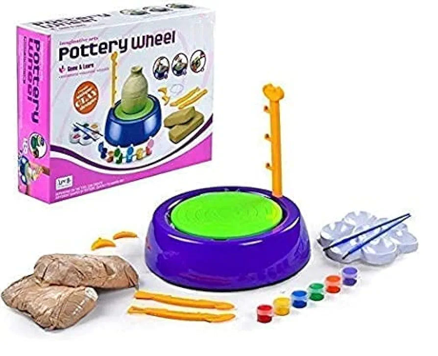 Pottery Wheel Game – Learn & Play with Creative Clay Fun - Bacha Toys