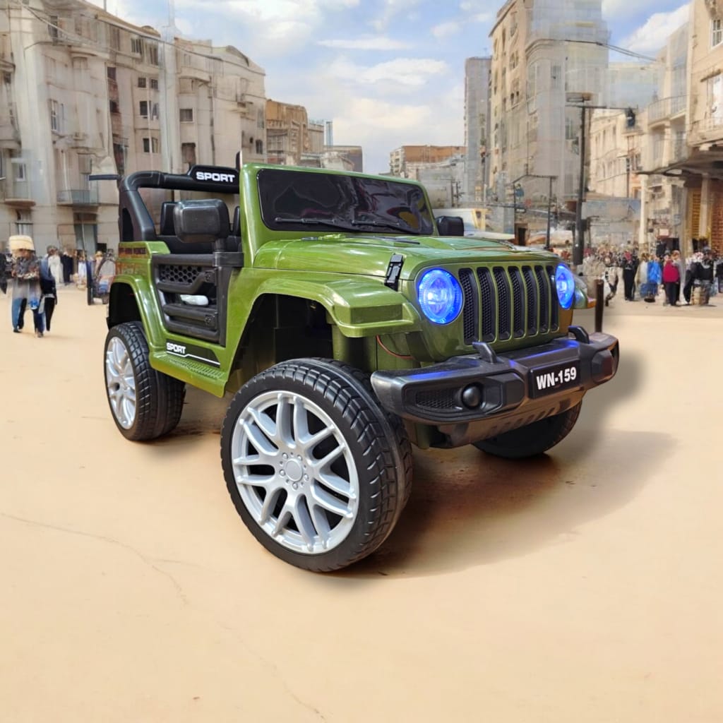Power Wheel Electric Car for Kids – Luxury Ride-On with Music, Lights & Remote Control | Bacha Toys