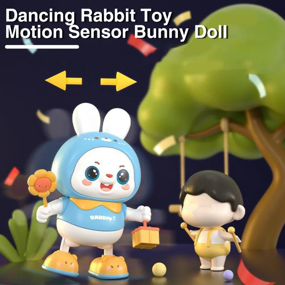 Dancing Rabbit Musical Toy | Music & Lighting Fun for Kids - Bacha Toys