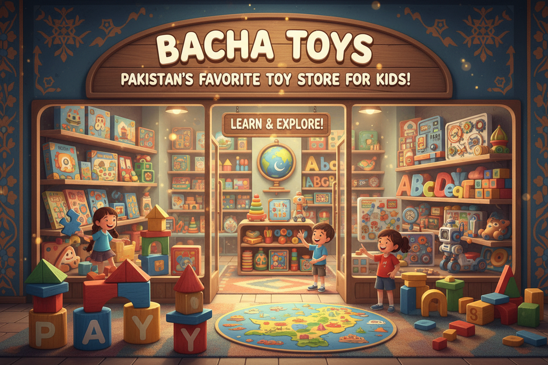 Pakistan’s Most Favourite Toy Store – Bacha Toys