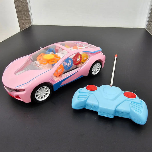 Gear Sport Car – Remote Control with Lights & Moving Gears | Bacha Toys