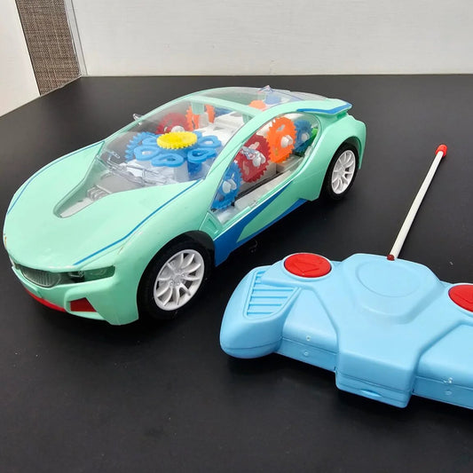 Gear Sport Car – Remote Control with Lights & Moving Gears | Bacha Toys