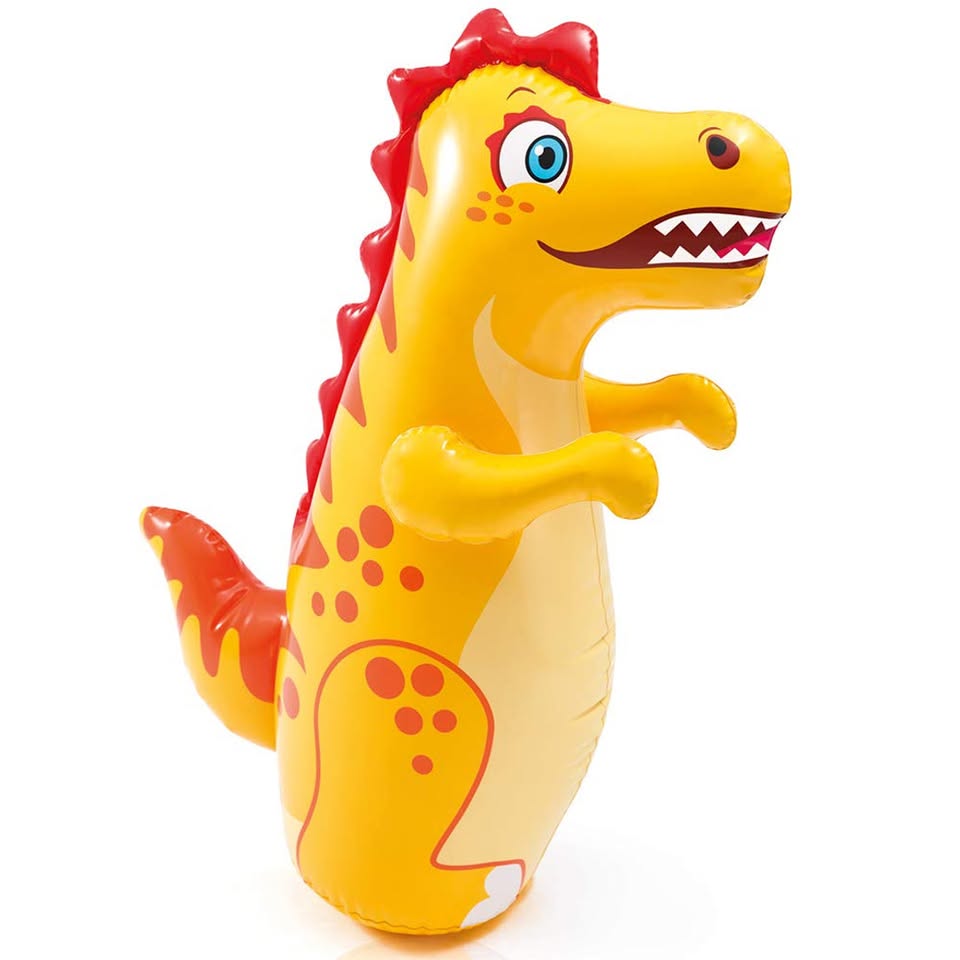 INTEX 3-D Bop Bags – Dolphin, Dinosaur  Tiger Designs #44669