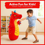 INTEX 3-D Bop Bags – Dolphin, Dinosaur & Tiger Designs #44669