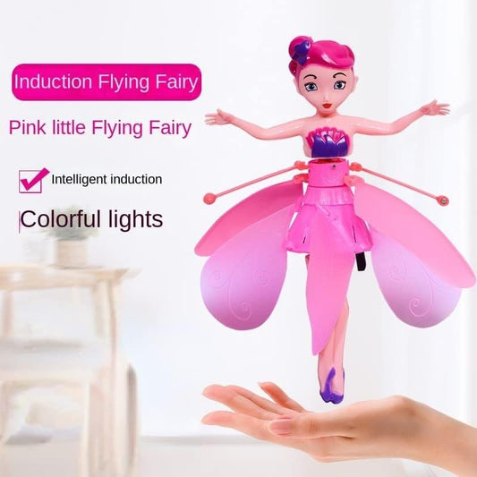 Aircraft Flying Doll with LED Lights – Rechargeable Flying Toy | Bacha Toys