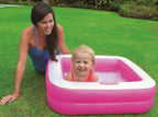 INTEX Play Box Baby Pool – 33.5″ x 33.5″ x 9″ (85cm x 85cm x 23cm) #57100
