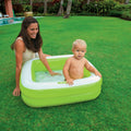 INTEX Play Box Baby Pool – 33.5″ x 33.5″ x 9″ (85cm x 85cm x 23cm) #57100