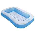 INTEX Rectangular Inflatable Kiddie Pool – 65″ x 39″ x 11″ (Blue) #57403