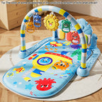 Baby Play Gym Mat 3-in-1 Piano Playmat – Interactive Activity Gym
