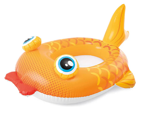 INTEX Pool Cruisers Inflatable Swim Ring Baby Float – Assorted Styles (Plane, Boat, Fish)