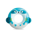 Intex Cute Animal Inflatable Swim Tube – Kids Pool Ring (33” x 30”) #59266