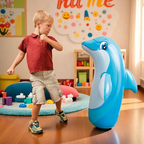 INTEX 3-D Bop Bags – Dolphin, Dinosaur & Tiger Designs #44669