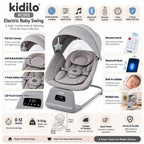 Kidilo 3-in-1 Deluxe Multi-Functional Baby Bassinet – RC002