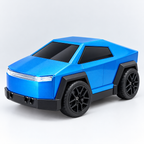 Drift Spray Rechargeable RC Tesla Car with Follow & Escape Modes