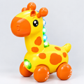 Cute Giraffe Electric Musical Toy with Lights & Pull Rope – 3+ Years