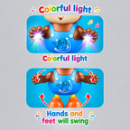 Funny Dancing Monkey Musical Toy with Lights & Swinging Arms