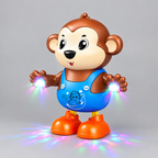 Funny Dancing Monkey Musical Toy with Lights & Swinging Arms