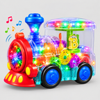 Musical Gear Train Toy with Lights & Unbreakable Glass