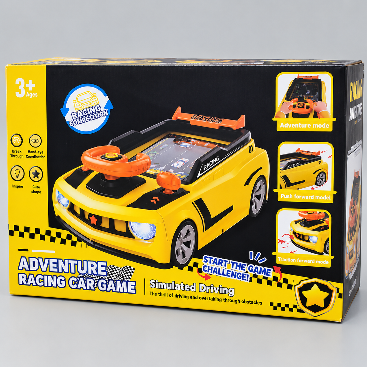 Adventure Racing Car Game for Kids – 3+ Years