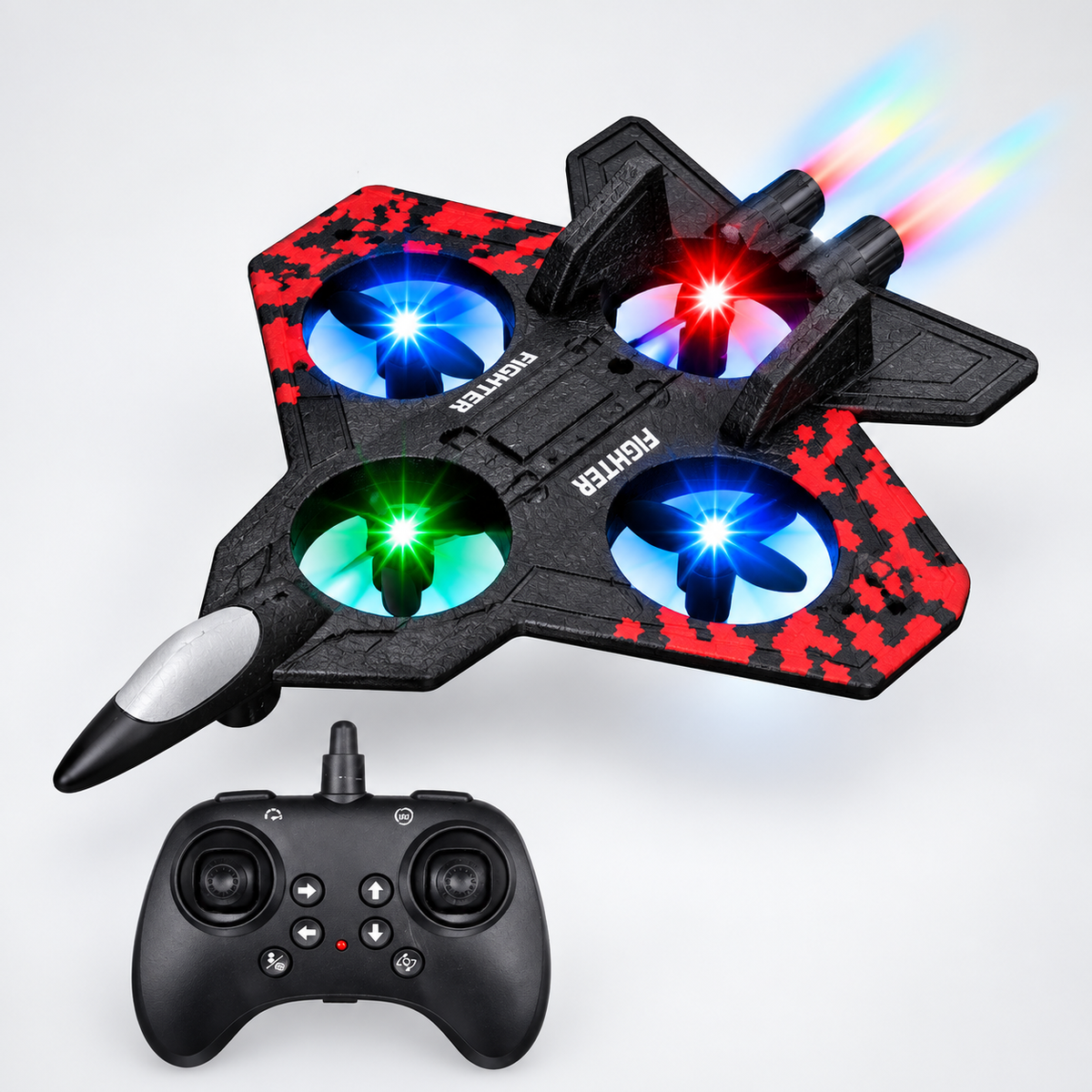 S1 Fighter Plane Toy – 360° Rotation with Lithium Battery