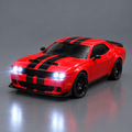 4WD Remote Control Drift Car with Lights & Spare Wheels