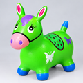 Inflatable Jumping Horse with Music for Kids