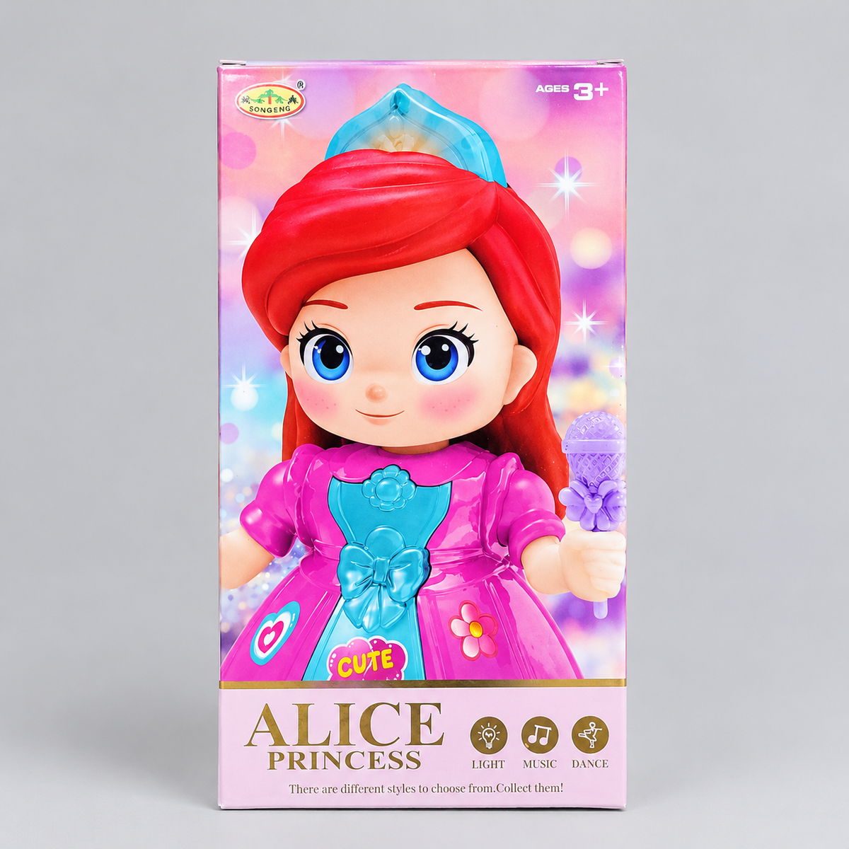 Alice Princess Musical Doll with Lights & Dancing