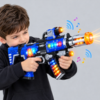 Pioneer Warrior Electric Toy Gun with Sound & Light Effects – 33cm
