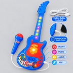Musical Guitar Toy with Dynamic Music, Lights & Mobile Connectivity