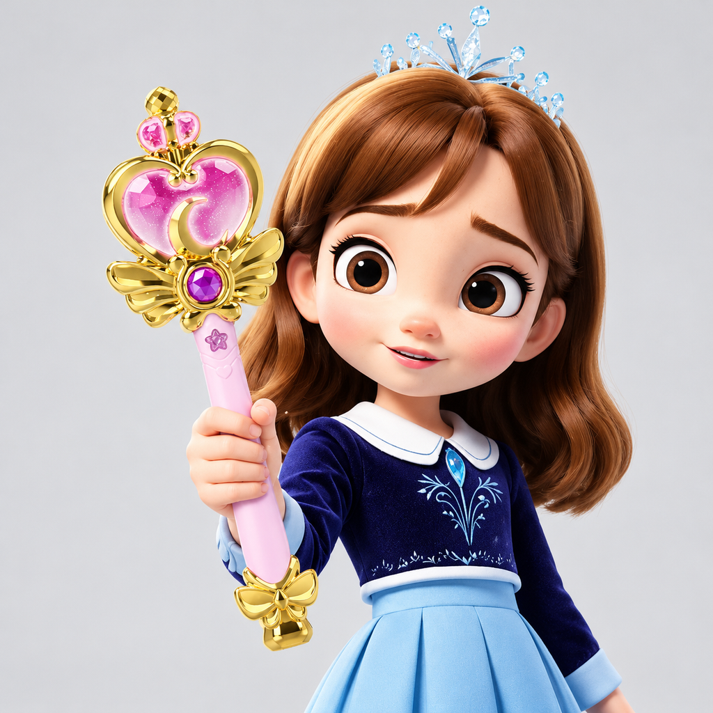 Fairy Magic Wand Toy with Music & Lights