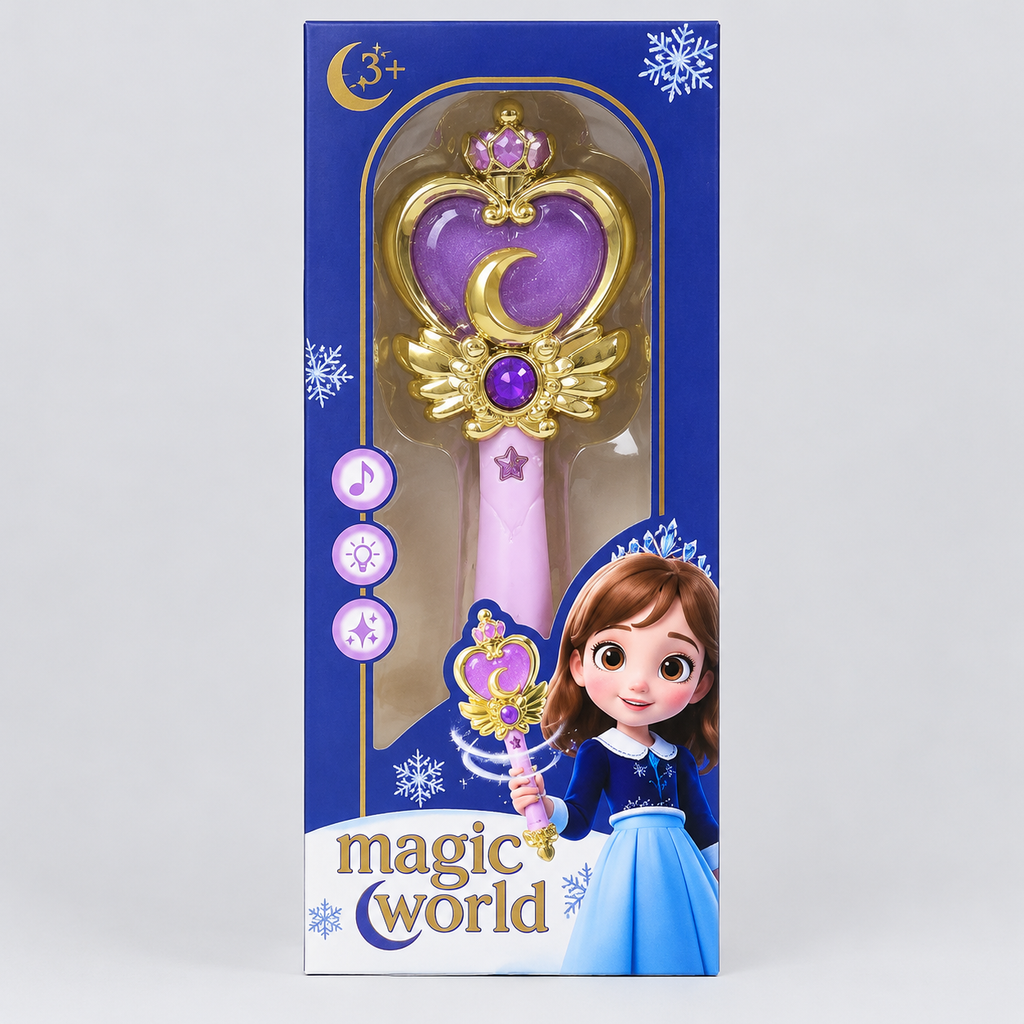 Fairy Magic Wand Toy with Music & Lights