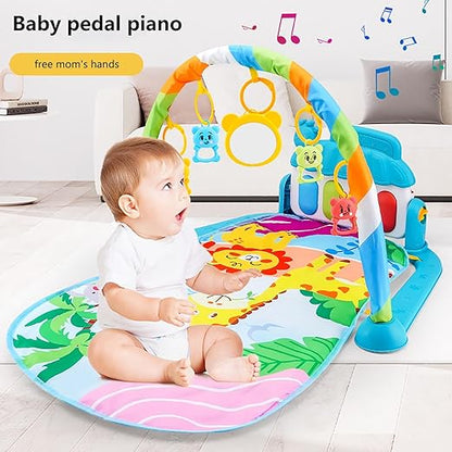 Baby Play Mat with Play Arch, Music, Lights & Educational Toys | Bacha Toys