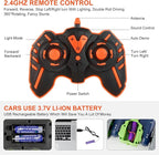Remote Control Stunt Car with 360° Flips & Lights – Double-Sided 4WD | Bacha Toys