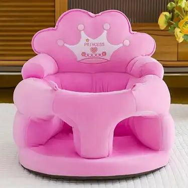 Crown Shape Baby Sofa Floor Seat – Soft & Comfortable | Bacha Toys