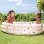 Intex Cherry Breeze Inflatable Family Pool – 58” Summer Splash Pool #58432