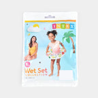 Intex Lively Print Swim Ring 20” – Kids Clear Top Pool Float (51cm) #59230