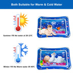 Baby Water Crawling Play Mat – Inflatable Tummy Time Activity Mat