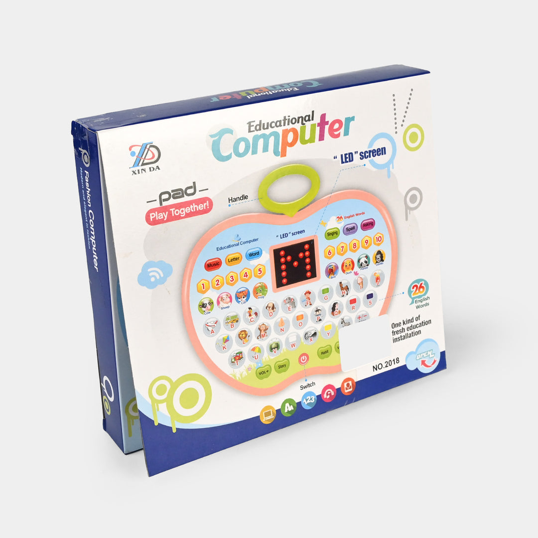 Sareen Smart Learning Tab – 26 English Words Educational Computer | Bacha Toys