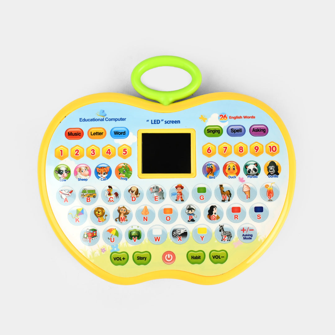 Sareen Smart Learning Tab – 26 English Words Educational Computer | Bacha Toys